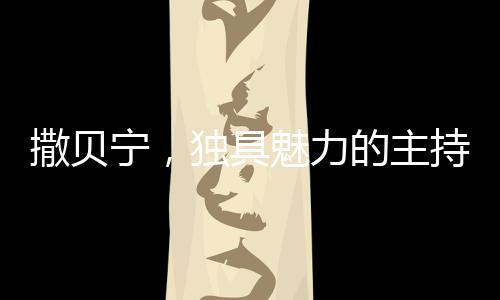 撒貝寧，獨(dú)具魅力的主持人與其奪目的眉毛魅力研究