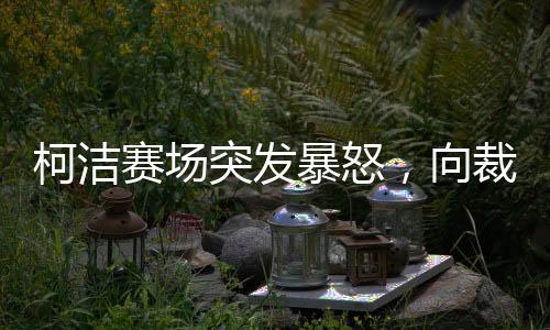 柯潔賽場突發(fā)暴怒，向裁判發(fā)問挑戰(zhàn)，比賽的公平性究竟何在？