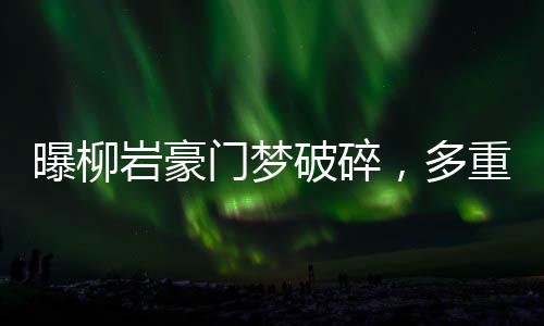 曝柳巖豪門夢破碎，多重困境下的明星沉浮