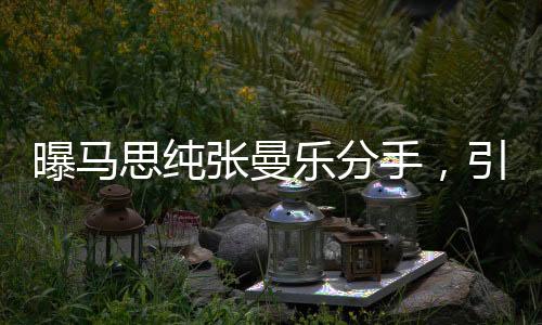 曝馬思純張曼樂分手，引發(fā)網(wǎng)友熱議
