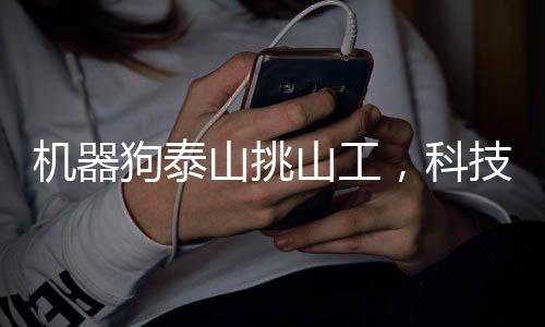 機(jī)器狗泰山挑山工，科技助力旅游新篇章