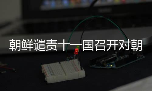 朝鮮譴責十一國召開對朝制裁會議，強硬表態(tài)下的國際紛爭