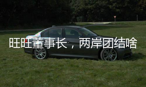 旺旺董事長(zhǎng)，兩岸團(tuán)結(jié)啥都能做到
