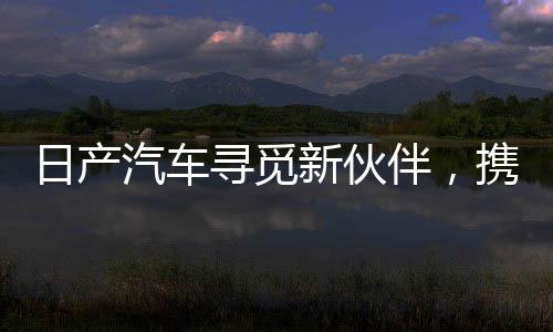 日產(chǎn)汽車尋覓新伙伴，攜手共創(chuàng)未來智能出行新篇章