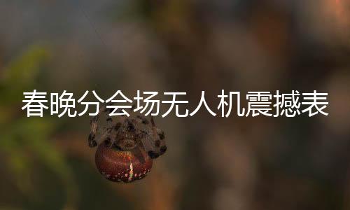 春晚分會場無人機震撼表演，科技與藝術的完美融合