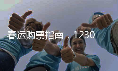 春運(yùn)購票指南，12306提醒最重要的三件事