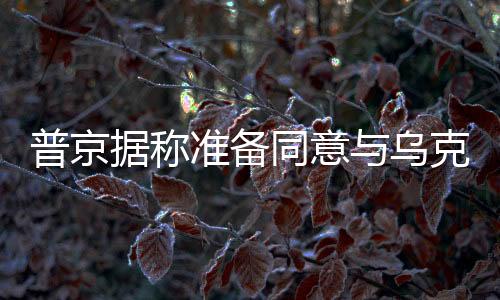 普京據(jù)稱準(zhǔn)備同意與烏克蘭有條件地停戰(zhàn)，俄烏沖突的緩和前景展望