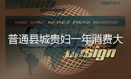 普通縣城貴婦一年消費(fèi)大解密，她的錢包里都發(fā)生了些什么？