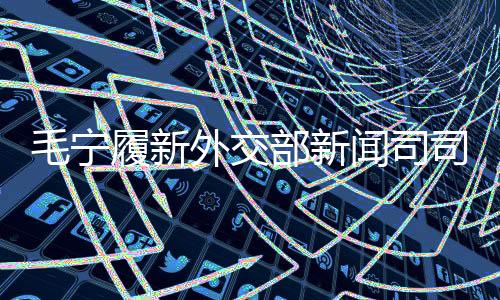 毛寧履新外交部新聞司司長一職，未來展望與角色分析