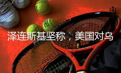 澤連斯基堅稱，美國對烏克蘭的軍事援助并未停止