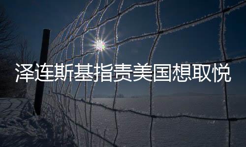 澤連斯基指責(zé)美國想取悅普京，分析解讀背后紛爭背后的復(fù)雜性