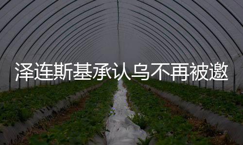 澤連斯基承認(rèn)烏不再被邀請(qǐng)加入北約，烏克蘭的內(nèi)外挑戰(zhàn)與未來(lái)展望