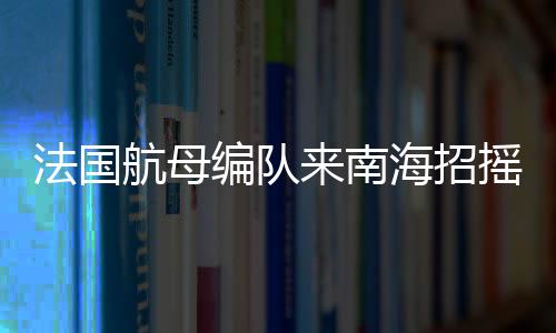 法國(guó)航母編隊(duì)來(lái)南海招搖過(guò)市，南海軍事平衡再掀波瀾