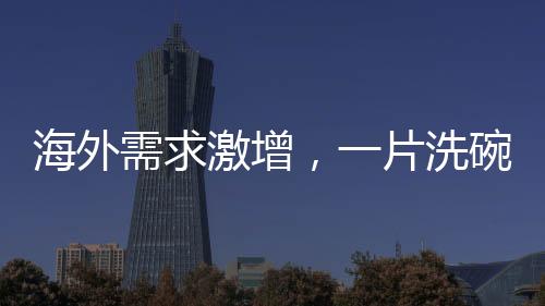 海外需求激增，一片洗碗絲瓜絡售價達五刀樂