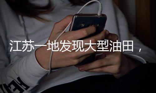 江蘇一地發(fā)現大型油田，開啟能源新篇章