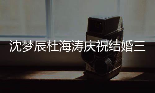 沈夢(mèng)辰杜海濤慶祝結(jié)婚三周年，愛(ài)情長(zhǎng)跑終于修成正果，婚姻生活幸福美滿