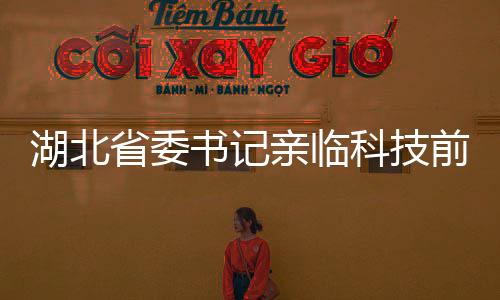 湖北省委書記親臨科技前沿，從機器人手中接過話筒