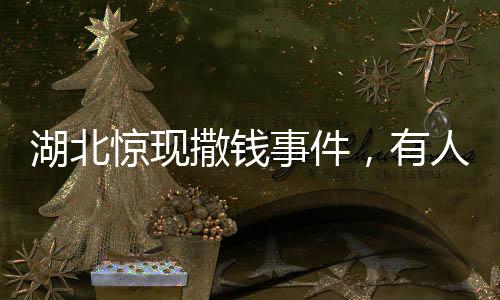 湖北驚現(xiàn)撒錢事件，有人往河里撒錢，引發(fā)社會(huì)關(guān)注與思考
