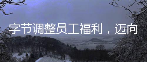 字節(jié)調(diào)整員工福利，邁向更優(yōu)質(zhì)人才吸引力的全面升級(jí)