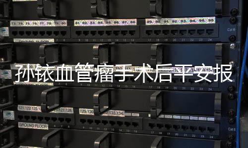 孫銥血管瘤手術(shù)后平安報(bào)喜，眾粉絲紛紛送上祝福