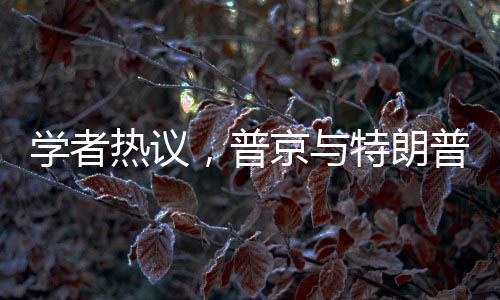 學(xué)者熱議，普京與特朗普通話交流信息量巨大
