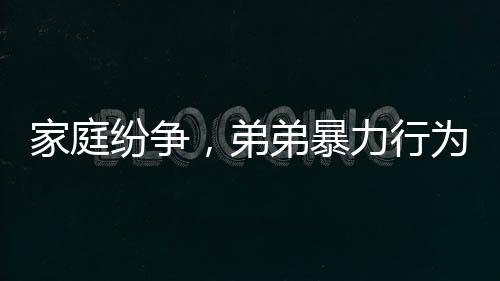 家庭紛爭，弟弟暴力行為引發(fā)關(guān)注，姐姐權(quán)益亟待保護