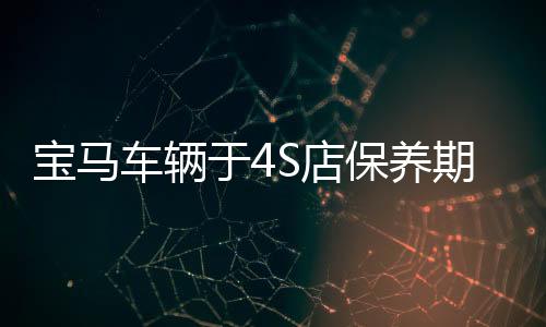 寶馬車輛于4S店保養(yǎng)期間被撞損壞，引發(fā)關(guān)注