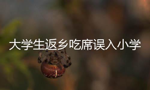 大學(xué)生返鄉(xiāng)吃席誤入小學(xué)生桌——文化與歡樂的跨界碰撞