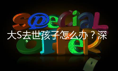 大S去世孩子怎么辦？深度探討一個(gè)家庭面臨巨大變故的情感與責(zé)任問(wèn)題