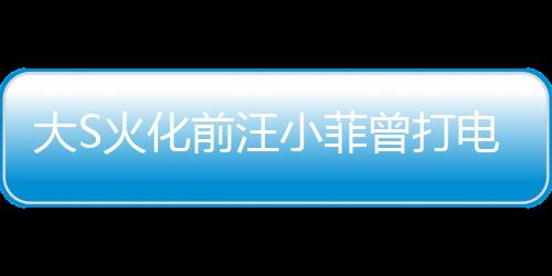 大S火化前汪小菲曾打電話大罵S媽，內(nèi)幕曝光引熱議