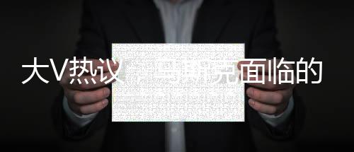 大V熱議，馬斯克面臨的挑戰(zhàn)越來(lái)越嚴(yán)峻