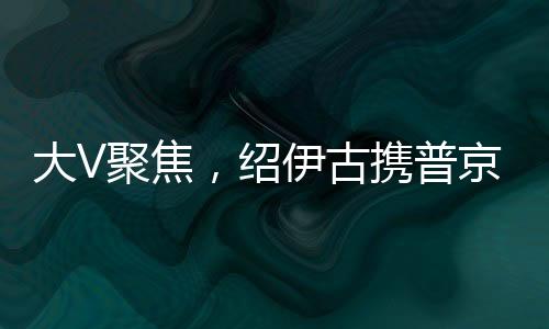 大V聚焦，紹伊古攜普京囑托到訪，俄中合作邁入新紀(jì)元