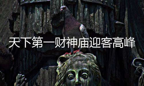 天下第一財神廟迎客高峰，游客凌晨排隊參拜財神廟的盛況紀實