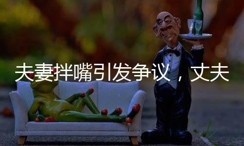 夫妻拌嘴引發(fā)爭議，丈夫直接抱走妻子，溝通哄勸的新考驗？