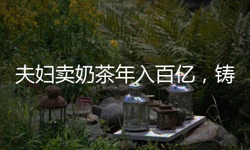 夫婦賣奶茶年入百億，鑄就成功背后的故事