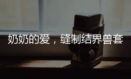 奶奶的愛(ài)，縫制結(jié)界獸套裝，孫女回頭率爆表
