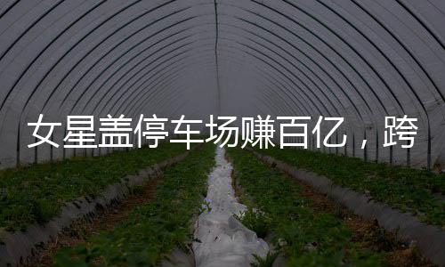 女星蓋停車場賺百億，跨界商業(yè)帝國的崛起