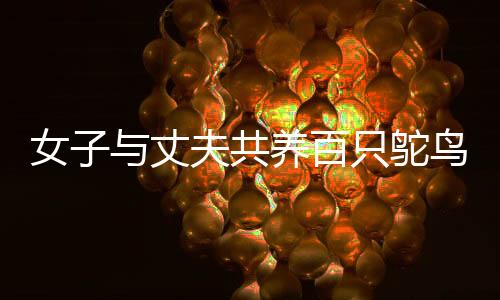 女子與丈夫共養(yǎng)百只鴕鳥，開設(shè)鴕鳥吃播，展現(xiàn)別樣的鄉(xiāng)村生活情趣