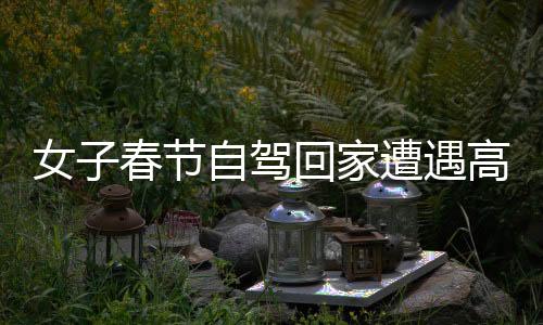 女子春節(jié)自駕回家遭遇高速擁堵，經(jīng)歷成故事分享