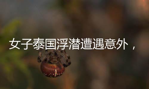 女子泰國(guó)浮潛遭遇意外，腦死亡悲劇震驚旅游圈