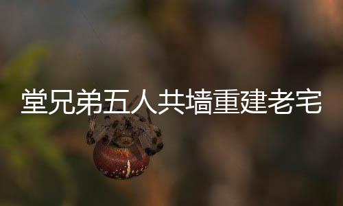 堂兄弟五人共墻重建老宅，團結之力重塑家園記憶，耗資約200萬