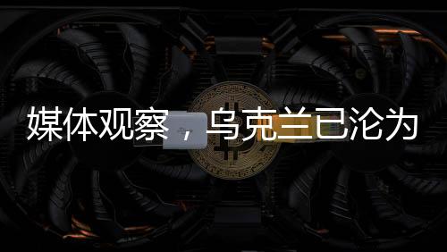 媒體觀察，烏克蘭已淪為美國(guó)在歐亞戰(zhàn)略中的戰(zhàn)略耗材