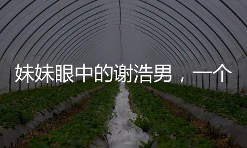 妹妹眼中的謝浩男，一個(gè)時(shí)代的精神象征