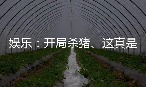 娛樂：開局殺豬、這真是小鮮肉？