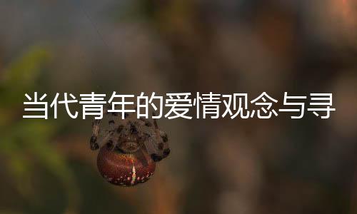 當(dāng)代青年的愛(ài)情觀念與尋求之旅——以一位23歲女研究生的兩萬(wàn)尋愛(ài)經(jīng)歷為觀察點(diǎn)