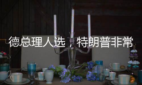 德總理人選，特朗普非常可預(yù)測
