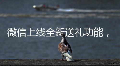 微信上線全新送禮功能，引領(lǐng)社交新潮流