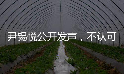 尹錫悅公開發(fā)聲，不認可公調(diào)處調(diào)查結(jié)果