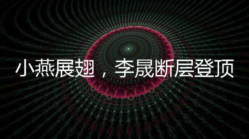 小燕展翅，李晟斷層登頂演藝巔峰