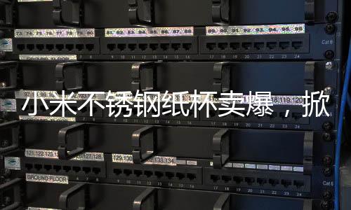 小米不銹鋼紙杯賣爆，掀起家居熱購風暴